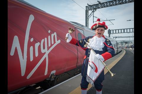 Virgin Trains is now running five return trips per day between Blackpool and London.